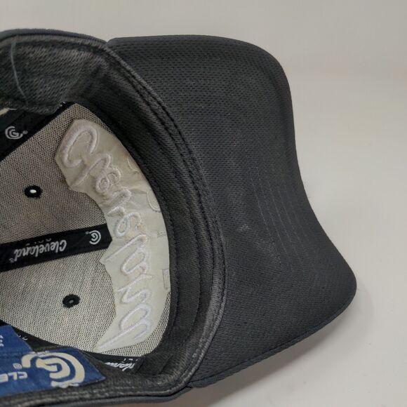 Cleveland Golf Men's Strapback Hat Black Adjustable Embroidered Logo - Picture 12 of 13